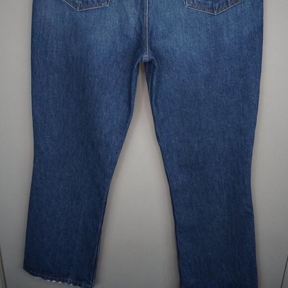 New FRAME Blue Le High 'N' Tight Crop Mini Boot Jeans in Eckhart size 27 - Picture 12 of 15